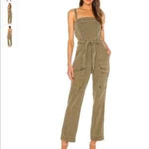 Free people army green jumper